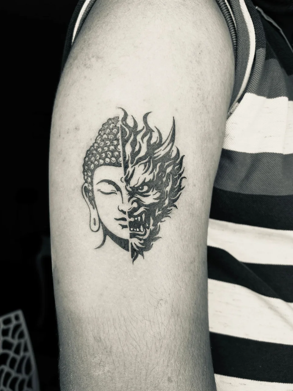 Custom tattoo work, portfolio piece 23 — Rathnam Tattoos Studio, Vijayawada