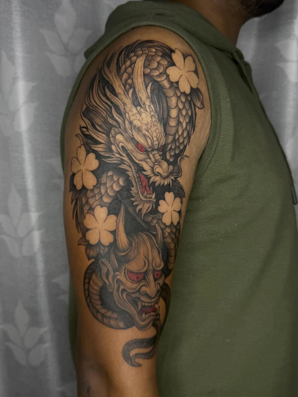 Custom tattoo work, portfolio piece 27 — Rathnam Tattoos Studio, Vijayawada