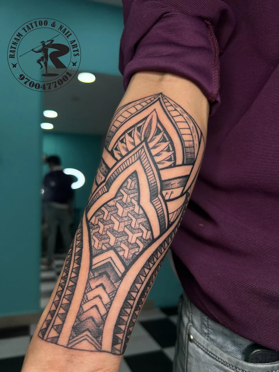 Custom tattoo work, portfolio piece 37 — Rathnam Tattoos Studio, Vijayawada