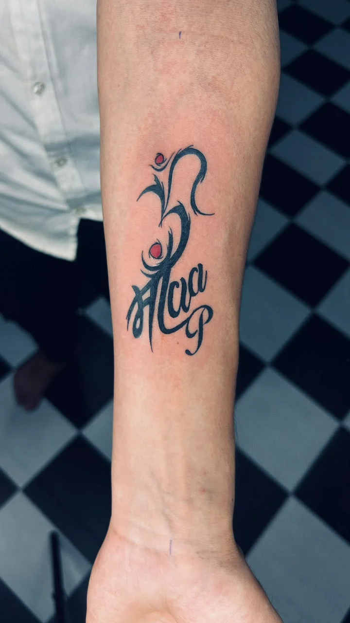 Custom tattoo work, portfolio piece 44 — Rathnam Tattoos Studio, Vijayawada