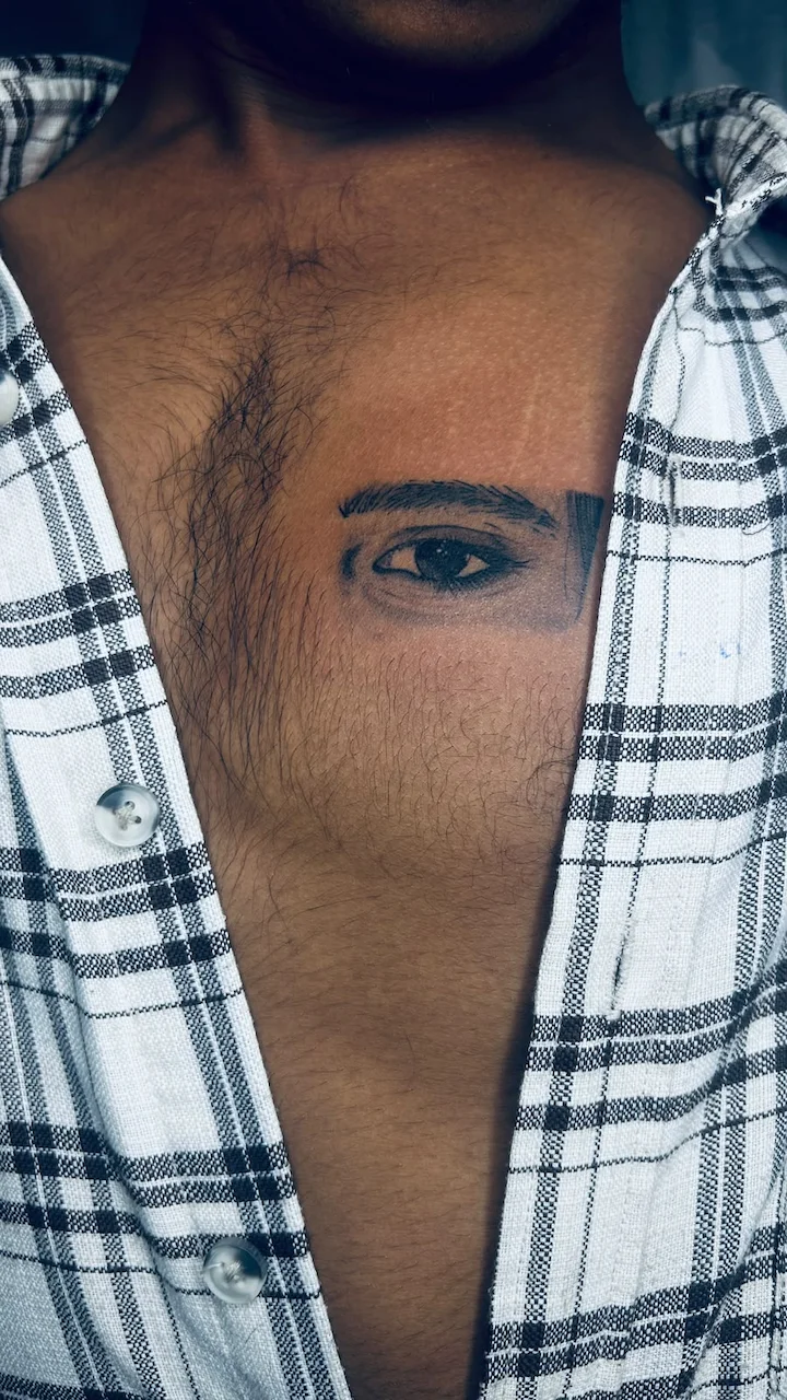 Custom tattoo work, portfolio piece 7 — Rathnam Tattoos Studio, Vijayawada